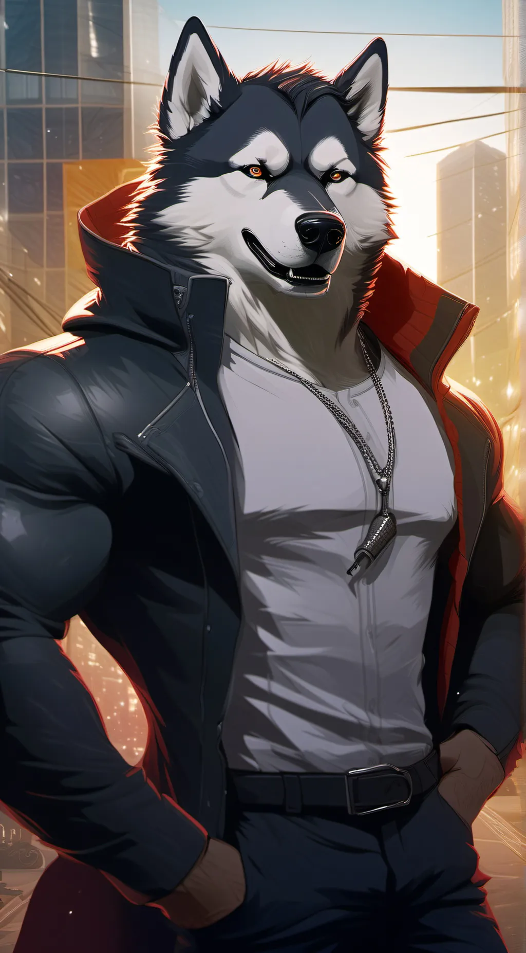 ai character: Mr snow background