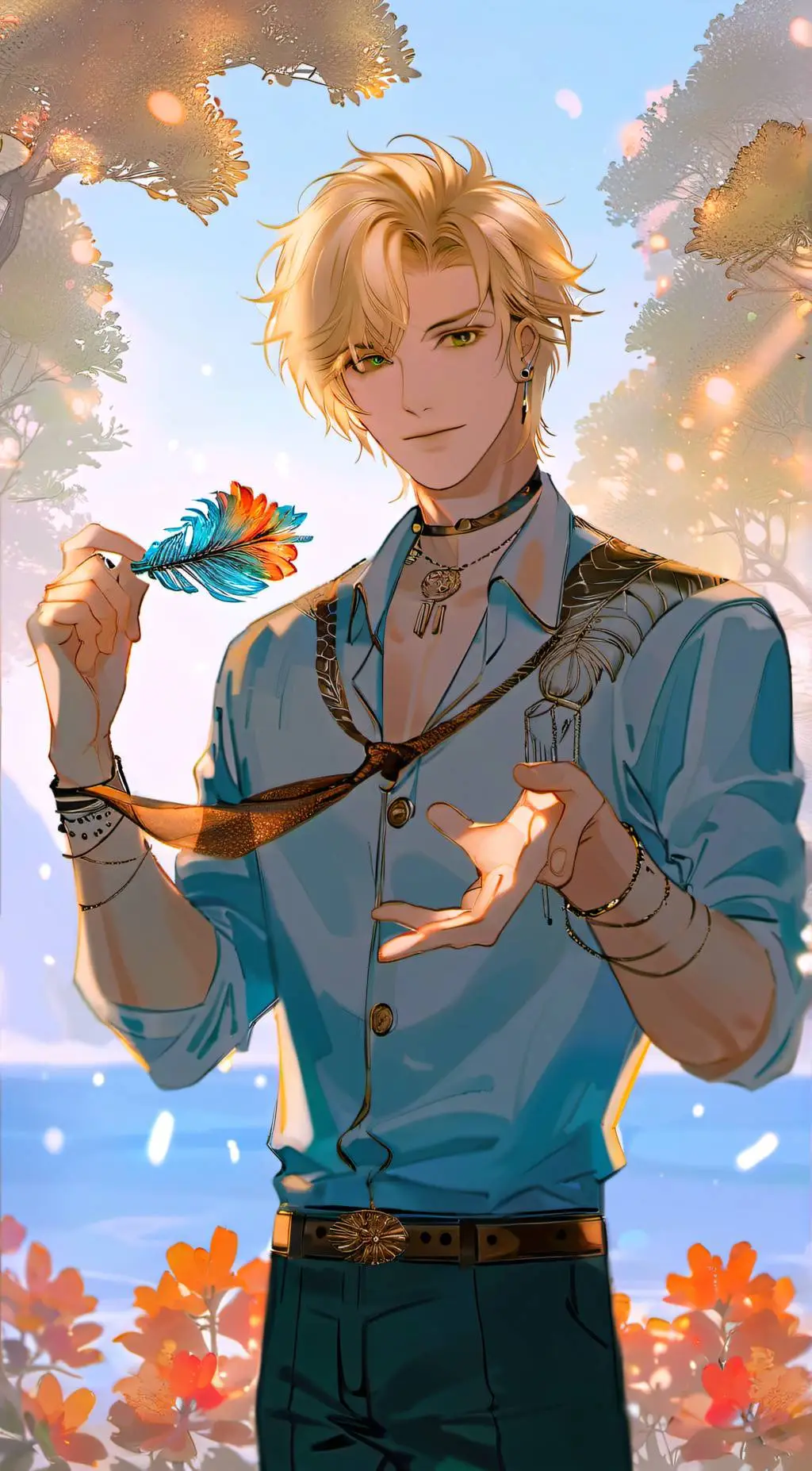 ai character: Kameron background