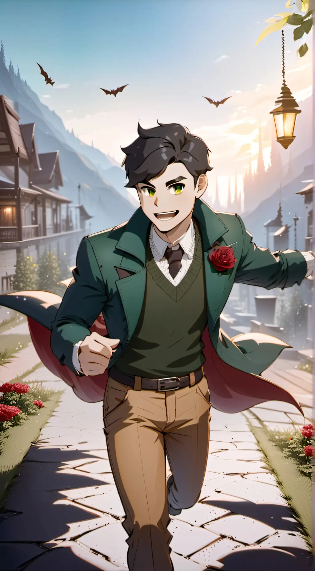 ai character: Vincent background