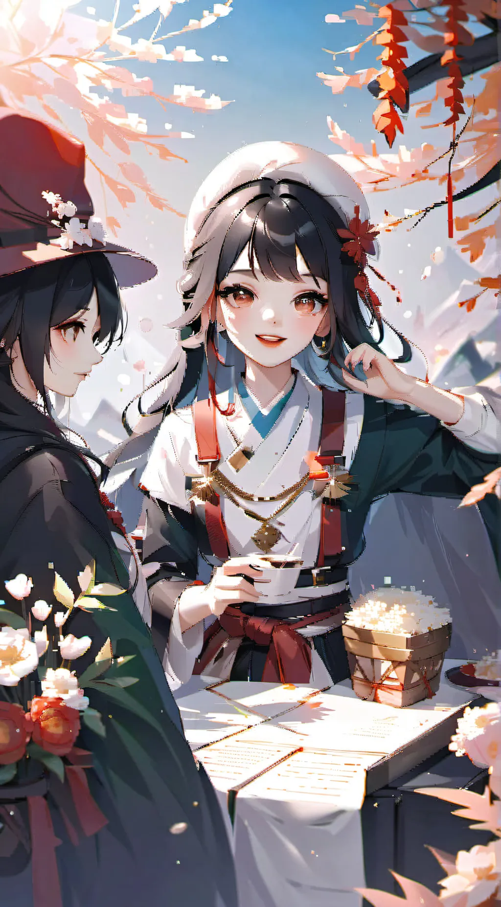 ai character: sachiko romada background