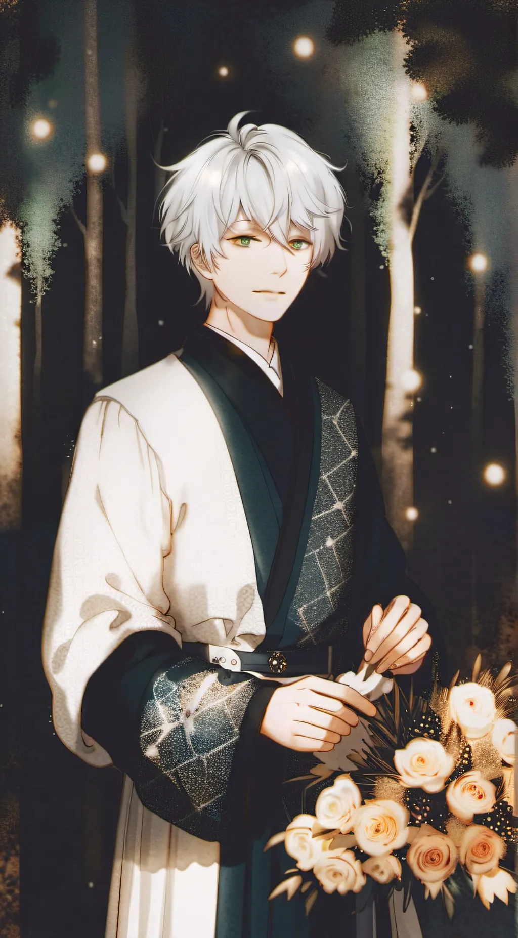 ai character: cloud  background