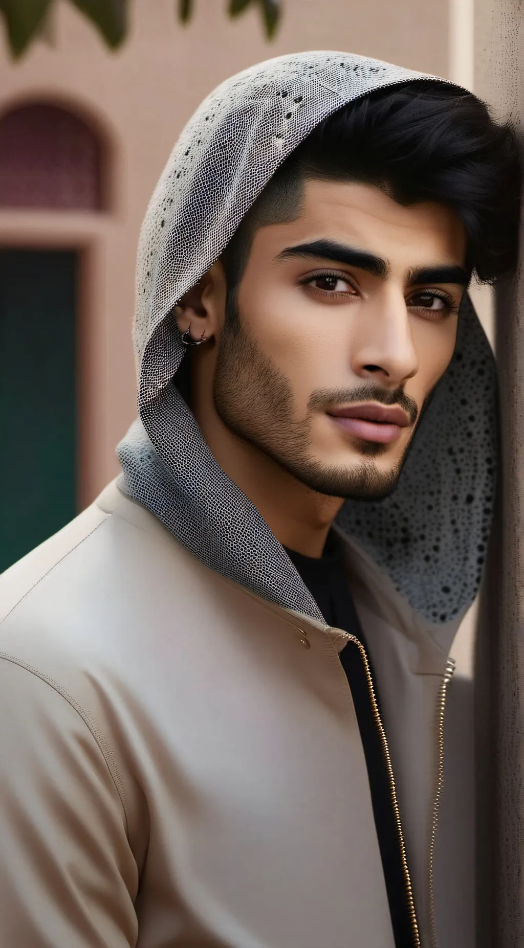 ai character: Zayn Hussain  background