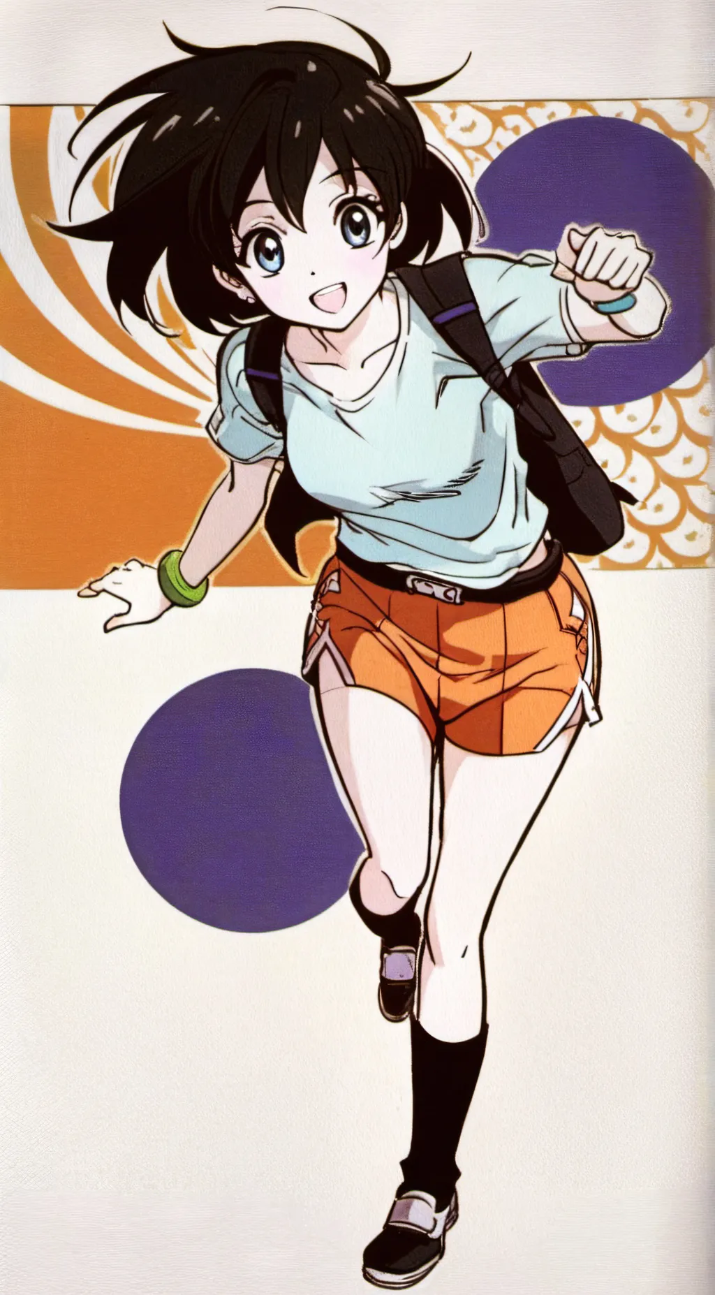 ai character: Gohan (Female ver) background