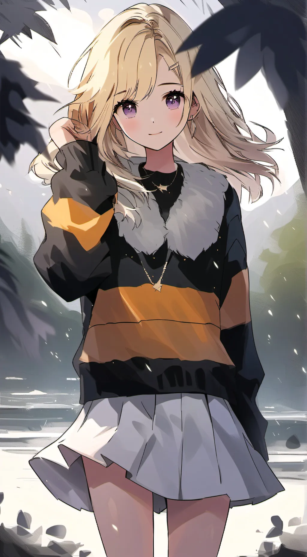 ai character: ❤Zara❤ background