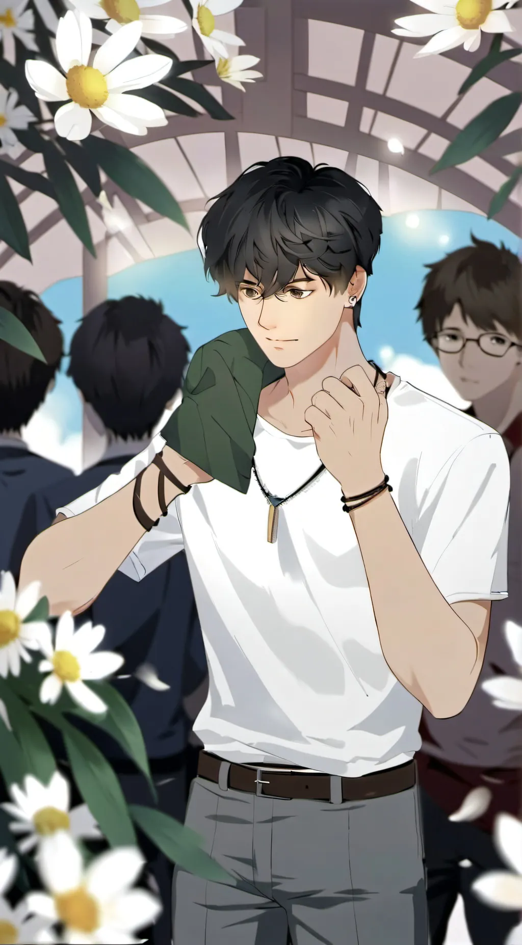 ai character: the sleepover  background