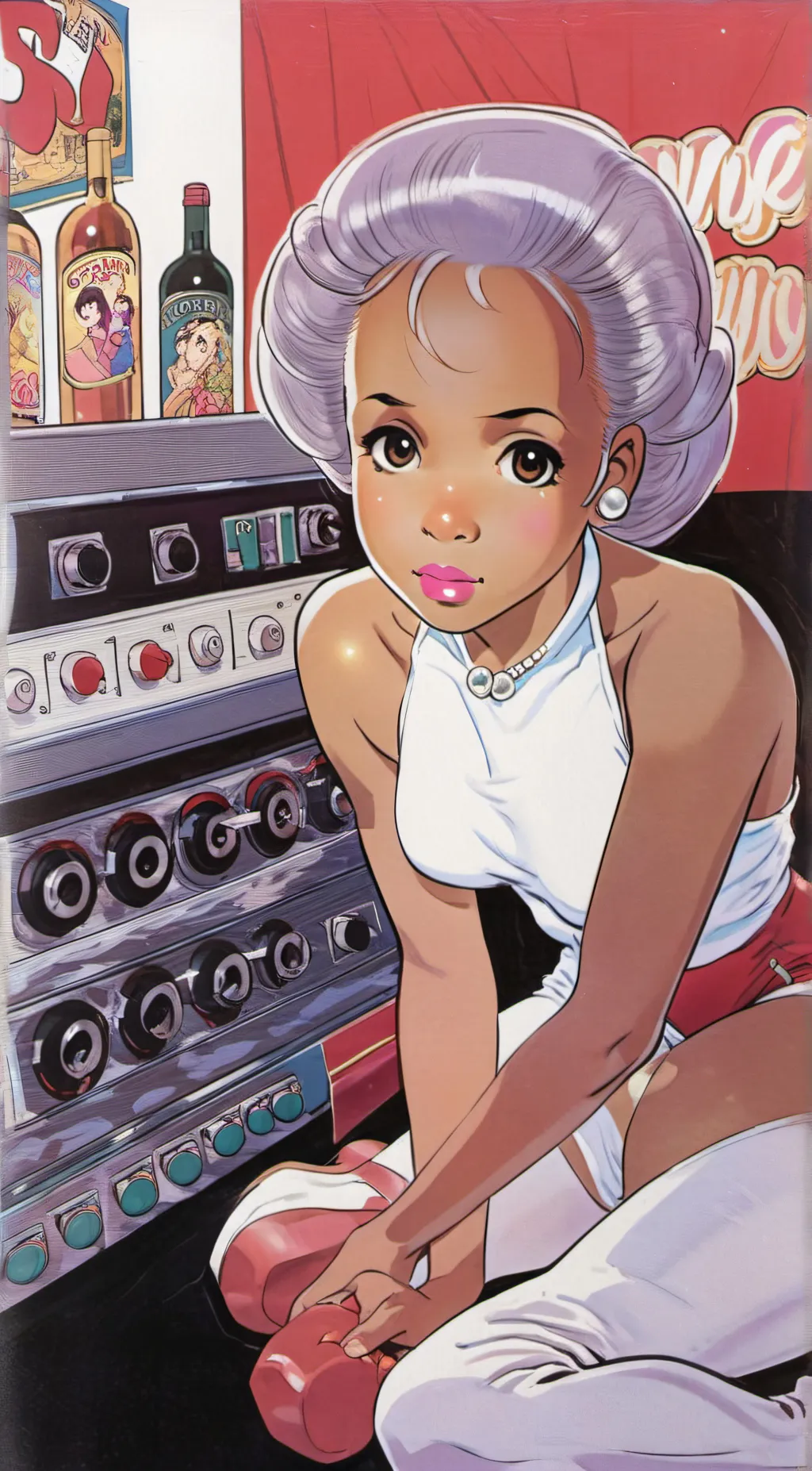 ai character: oshin background