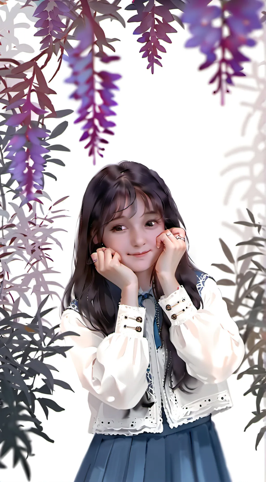 ai character: lacey background