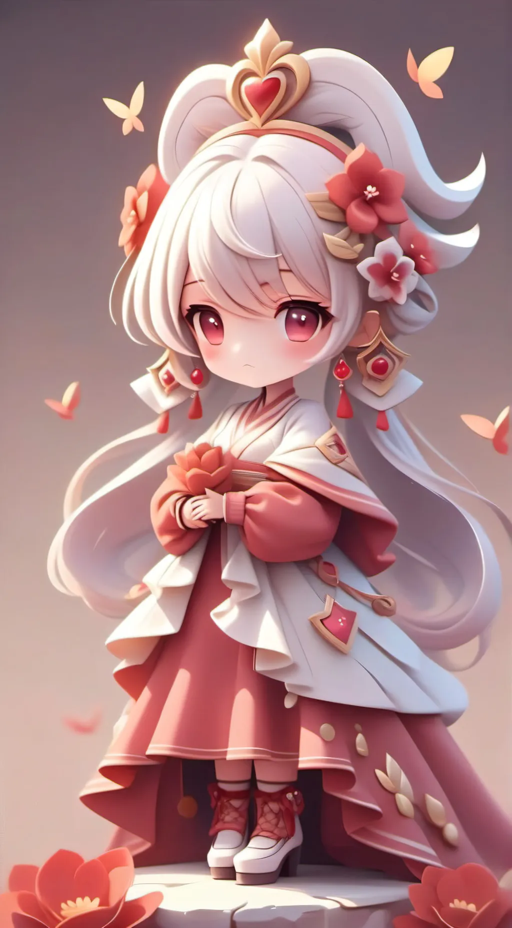 ai character: Bloom background