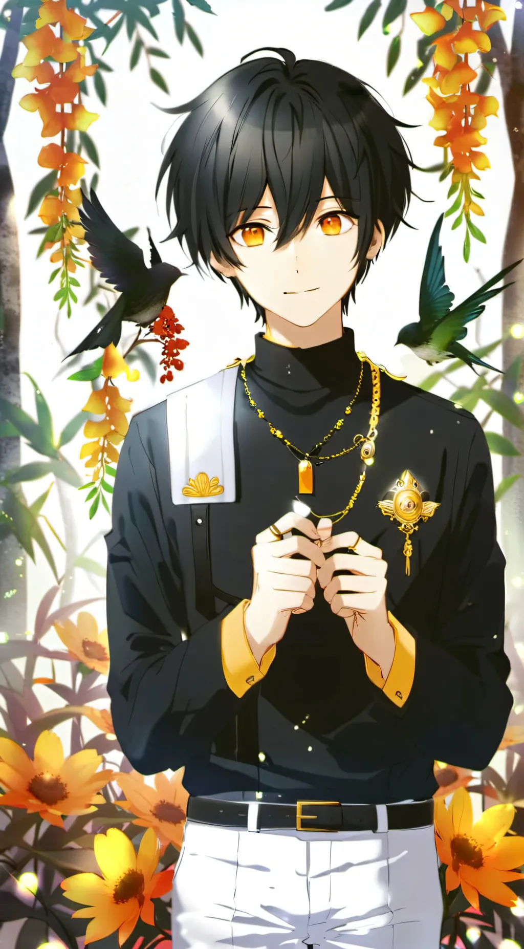 ai character: Austin  background