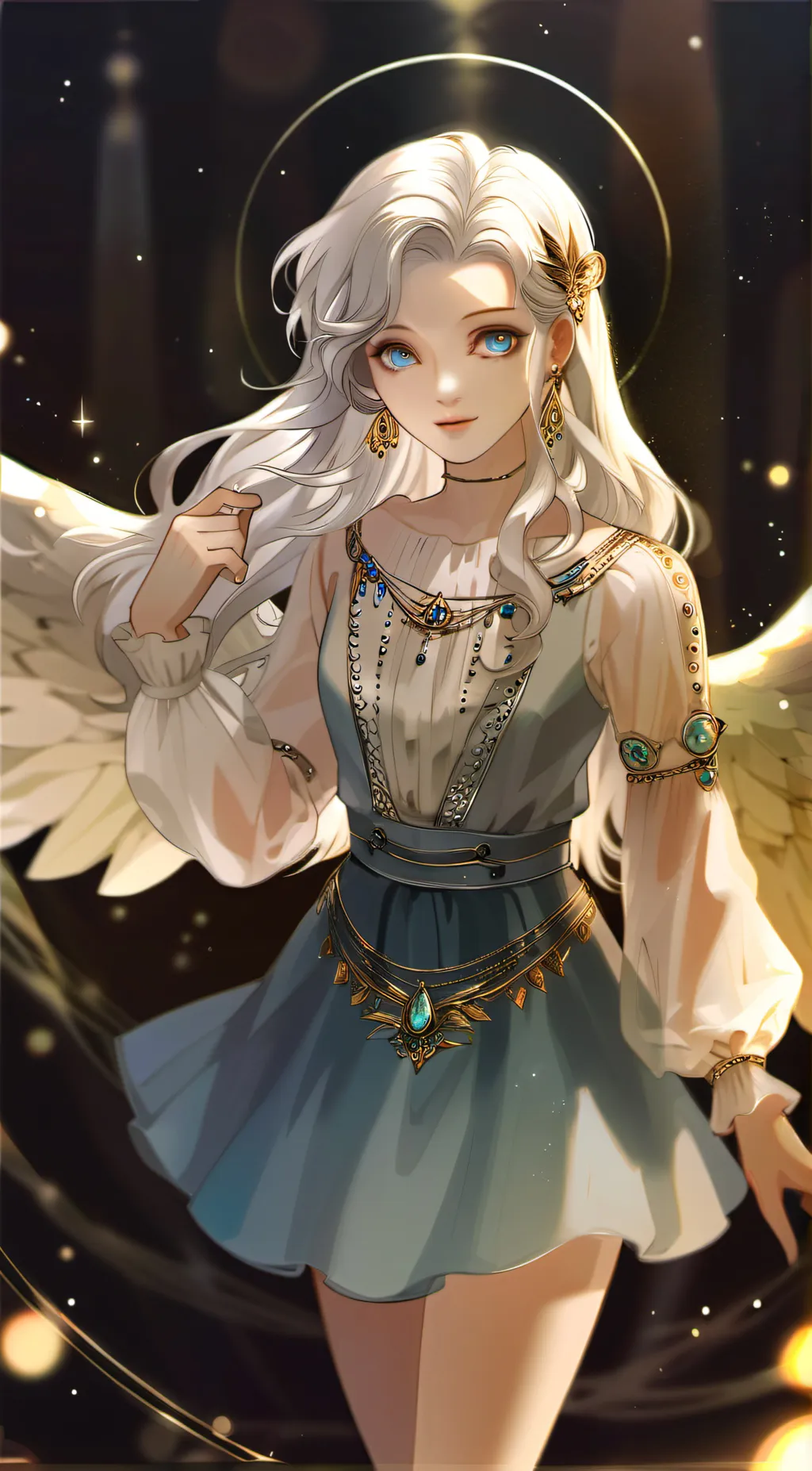 ai character: Sienna  background