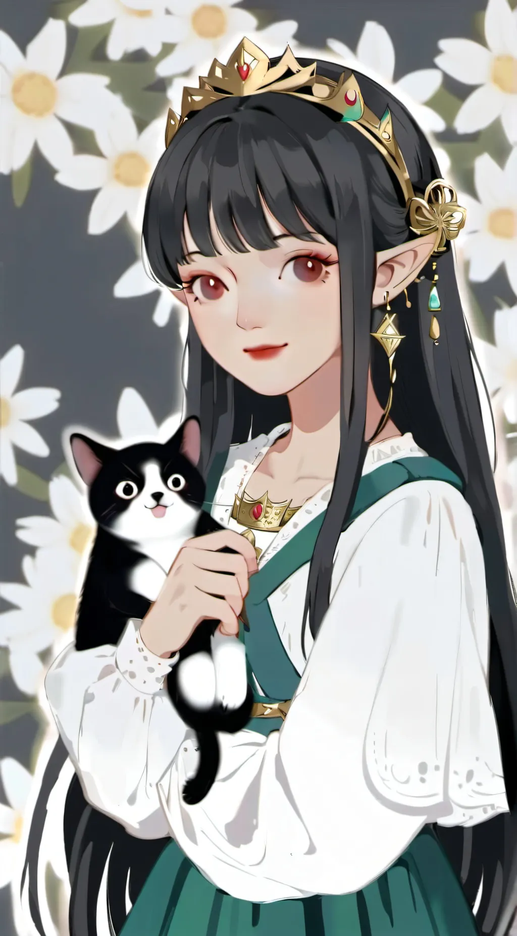 ai character: queen sigel background