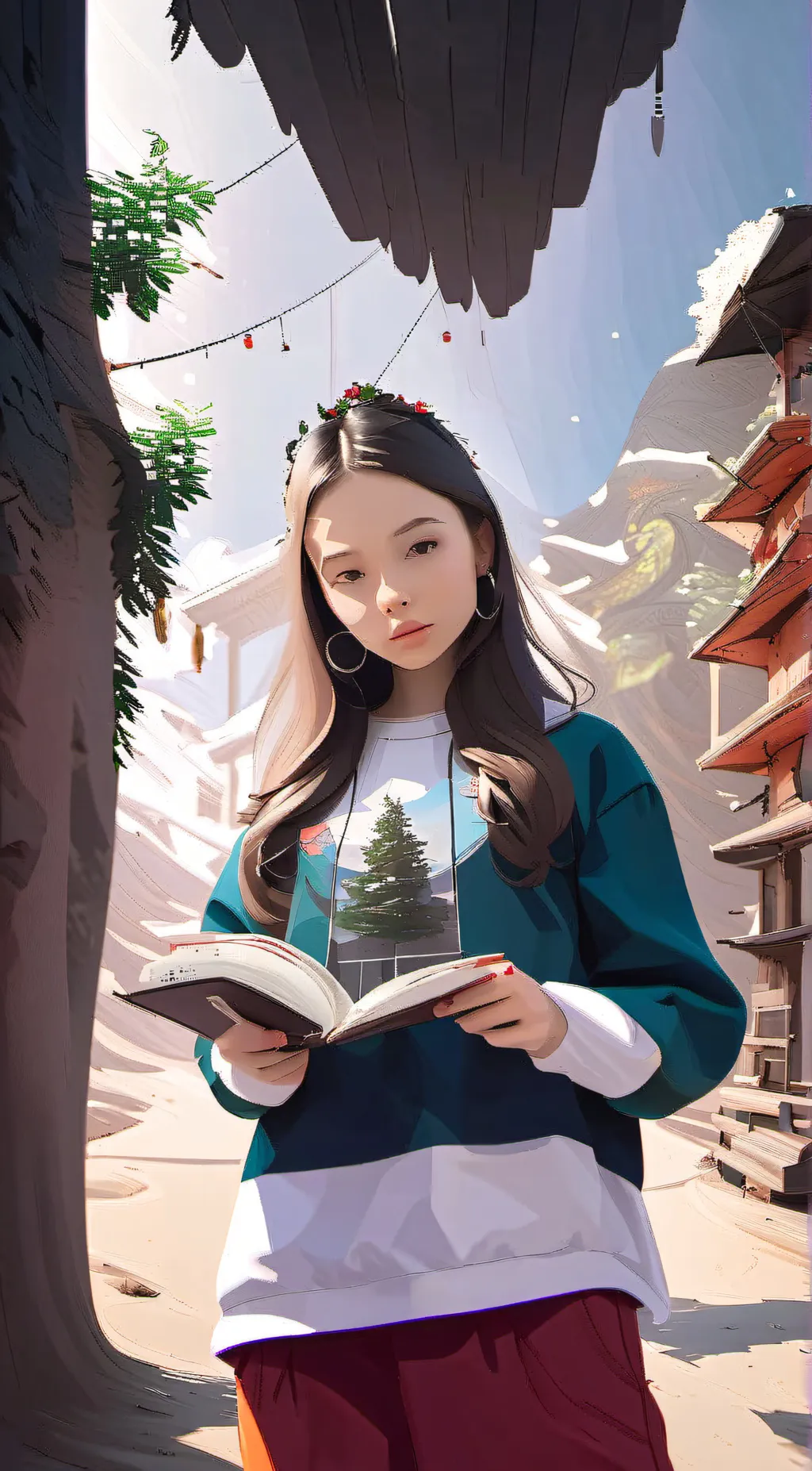 ai character: Amelia  background