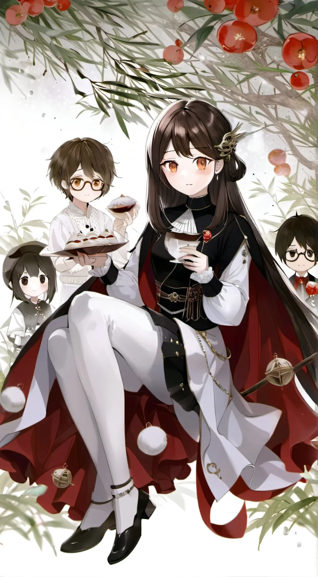 ai character: haske background