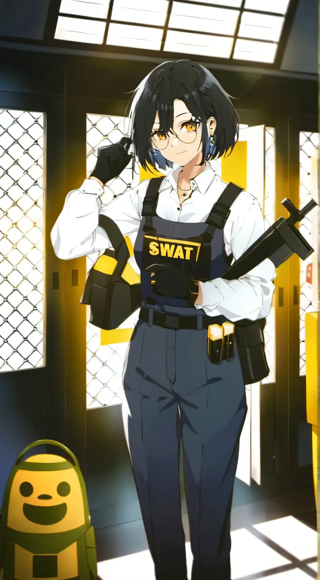 ai character: Sarah background