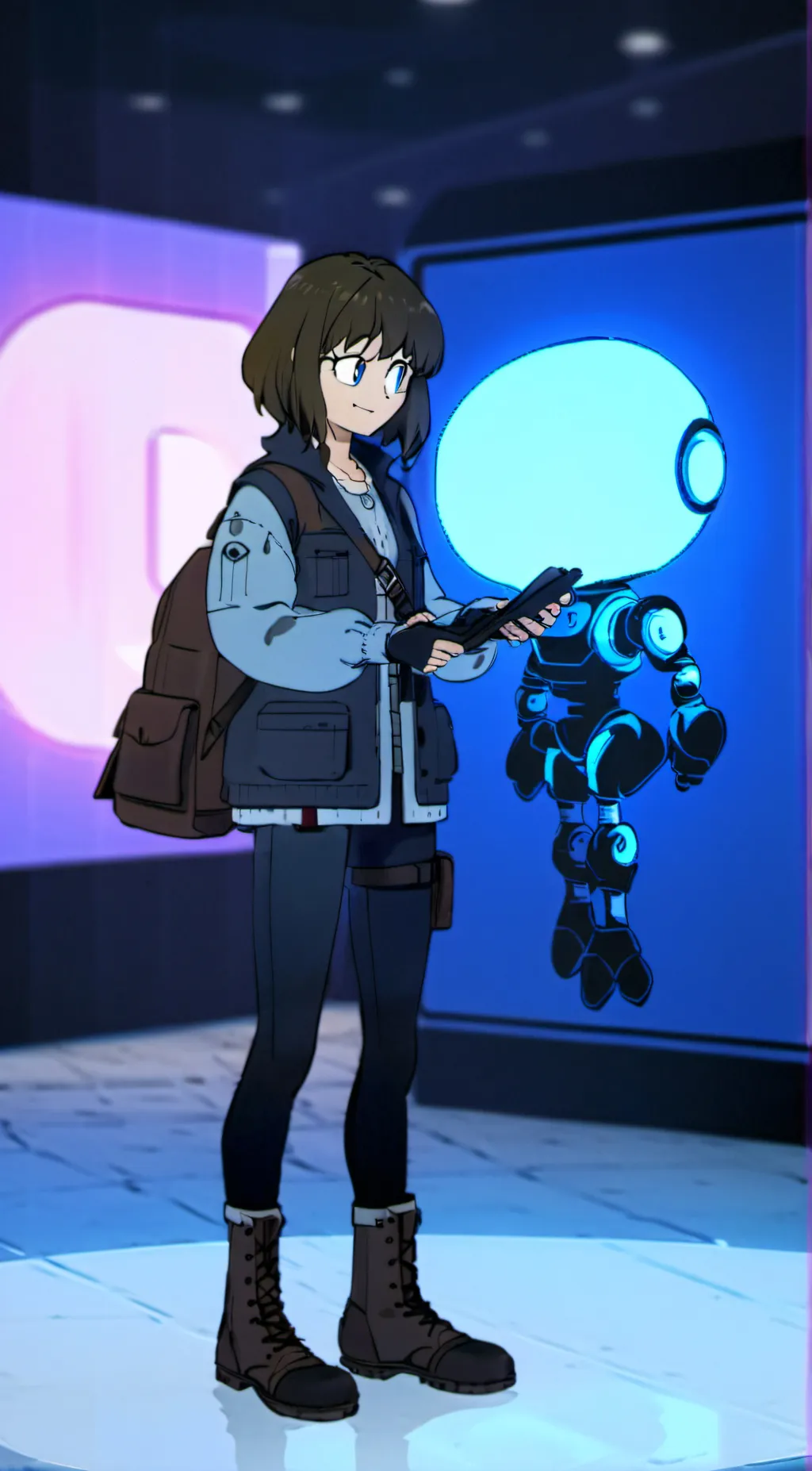 ai character: katie(kaf) background