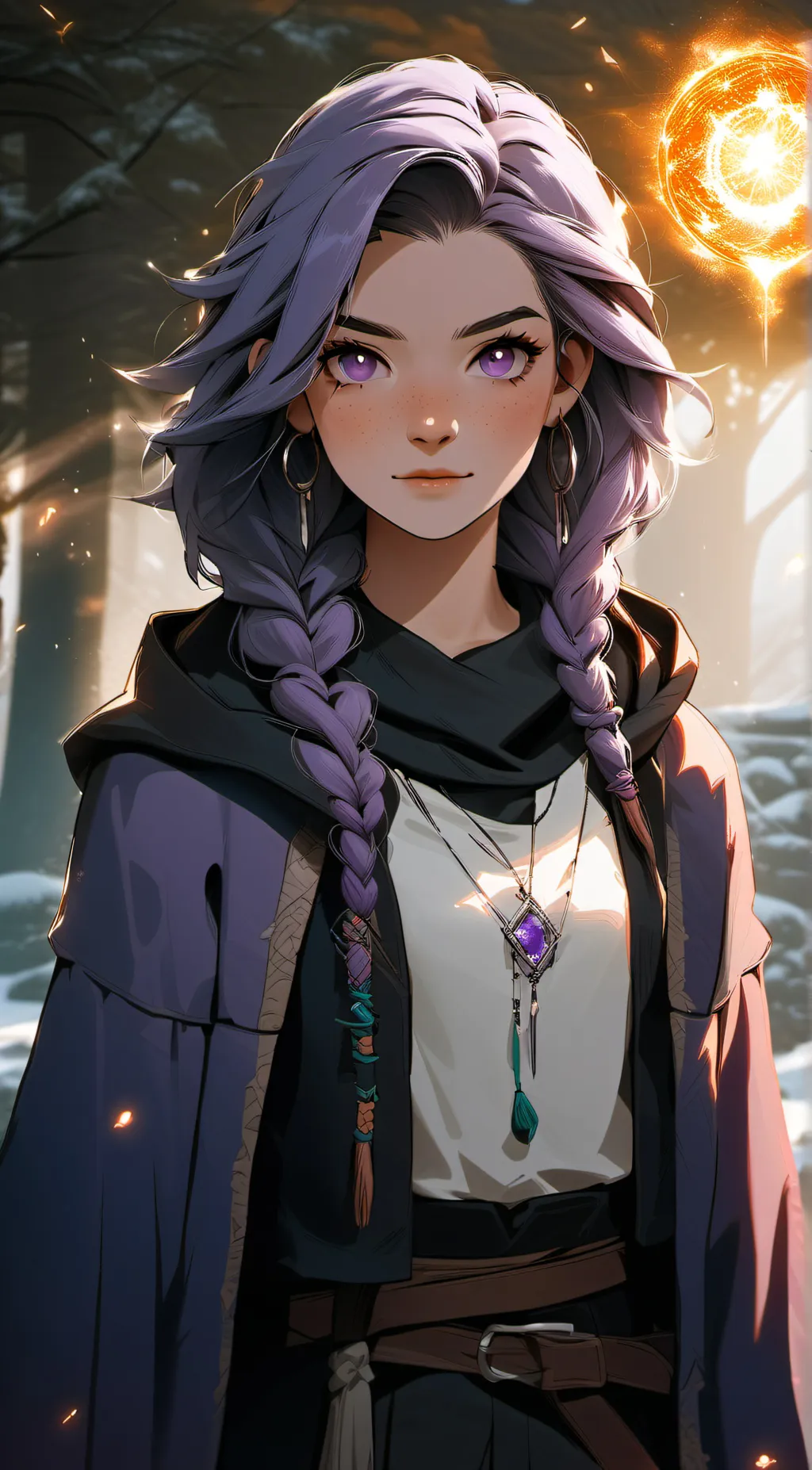 ai character: Tina background