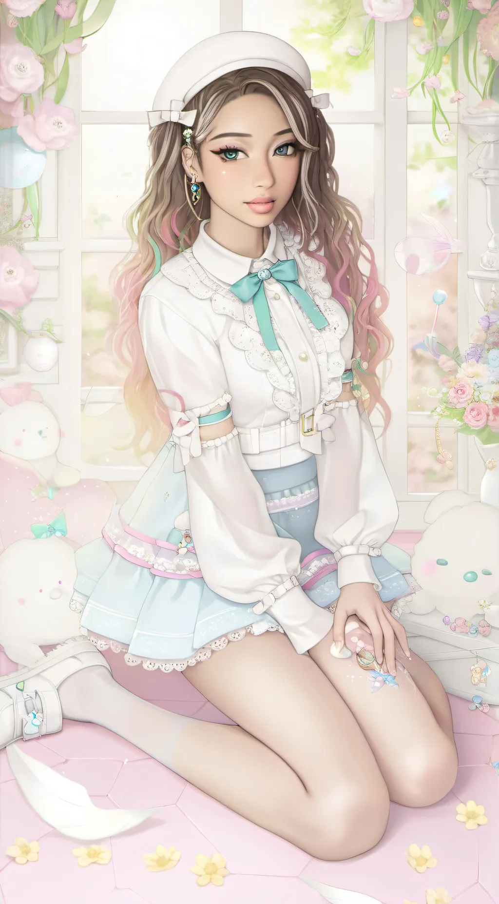 ai character: lily background