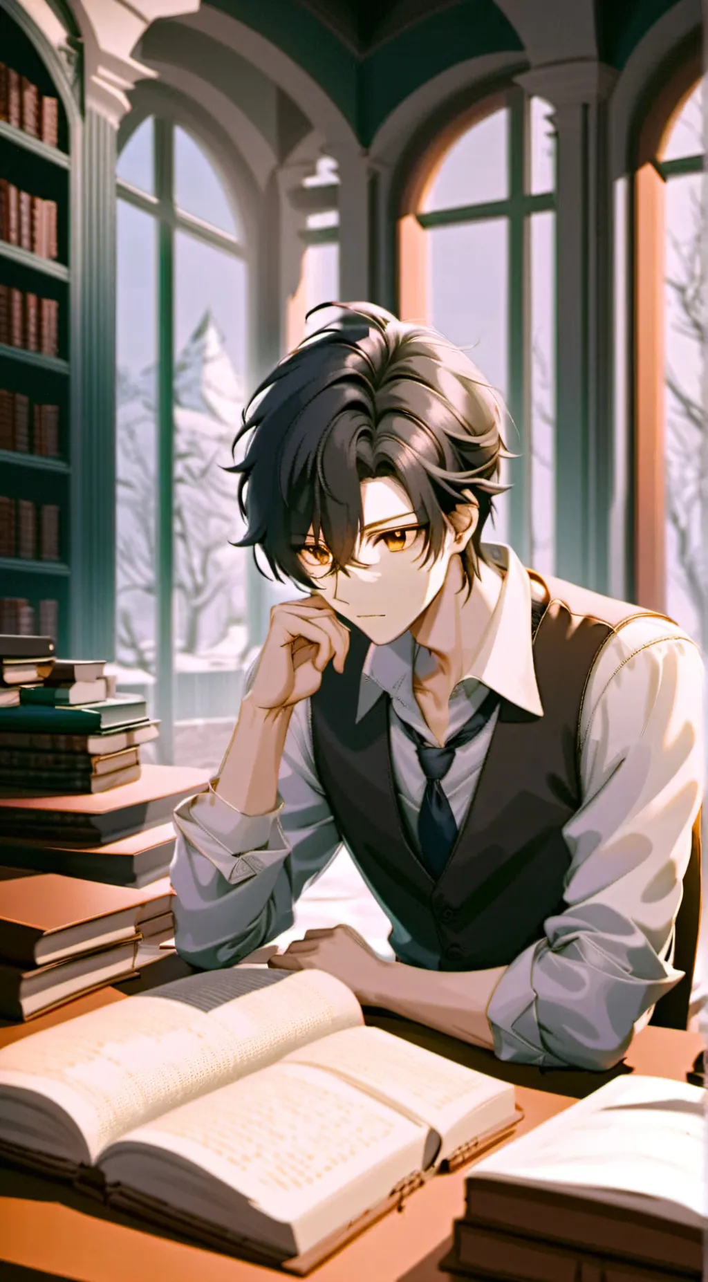 ai character: Luca background