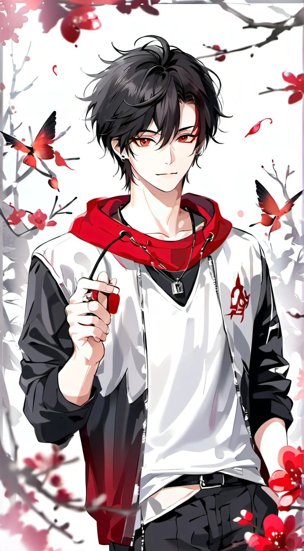 ai character: Timeless Neon background