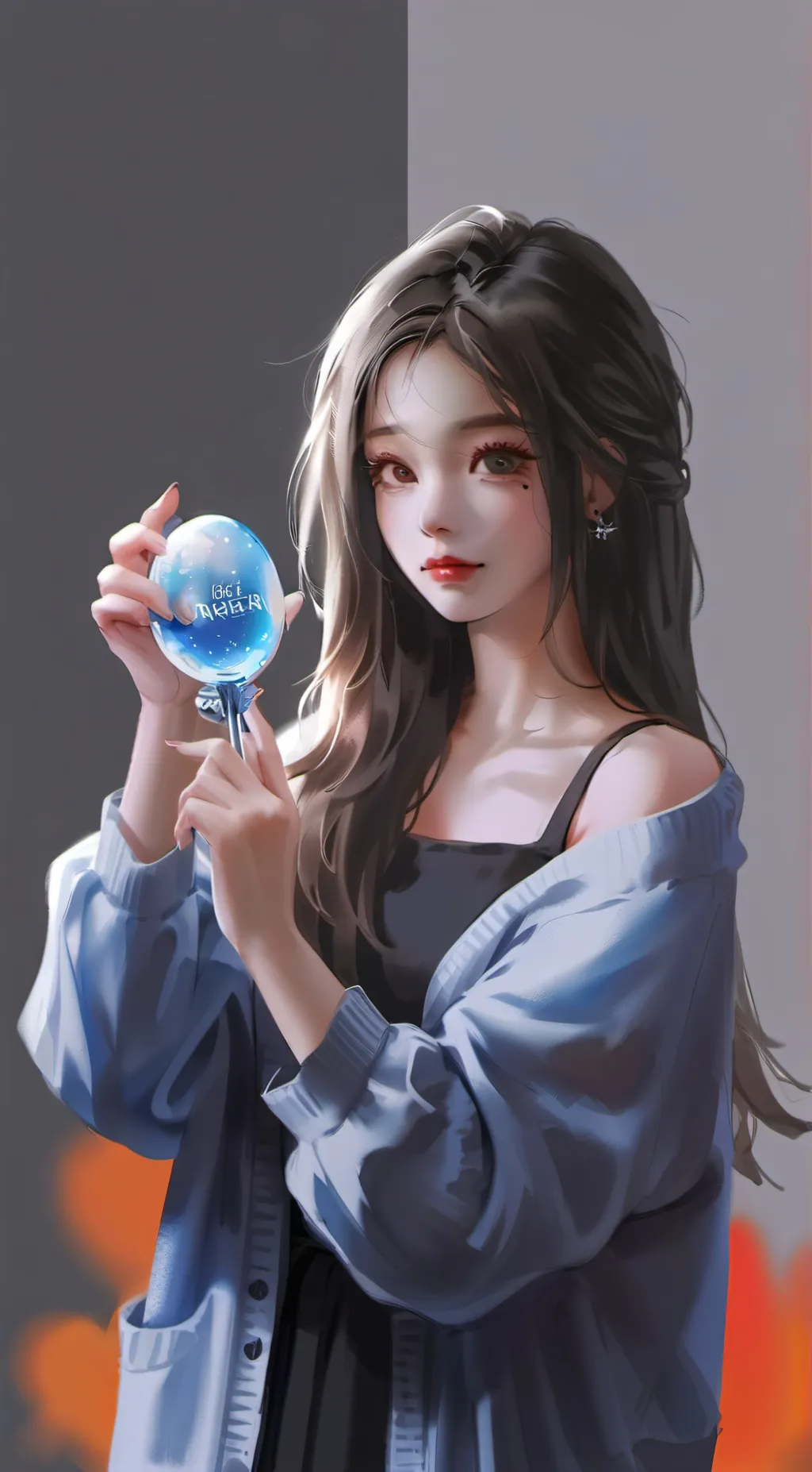 ai character: mina background