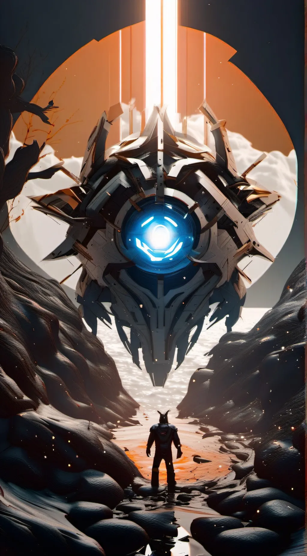 ai character: SONIC PRIME background