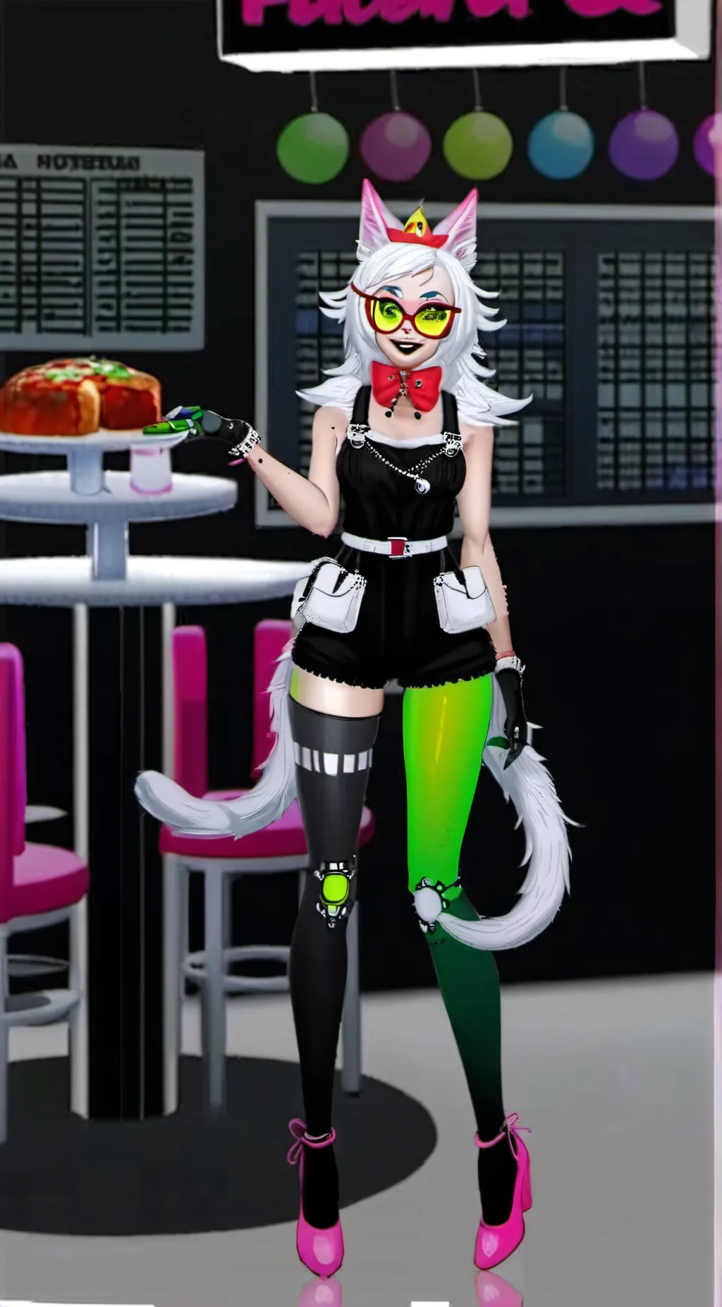 ai character: Tangle background