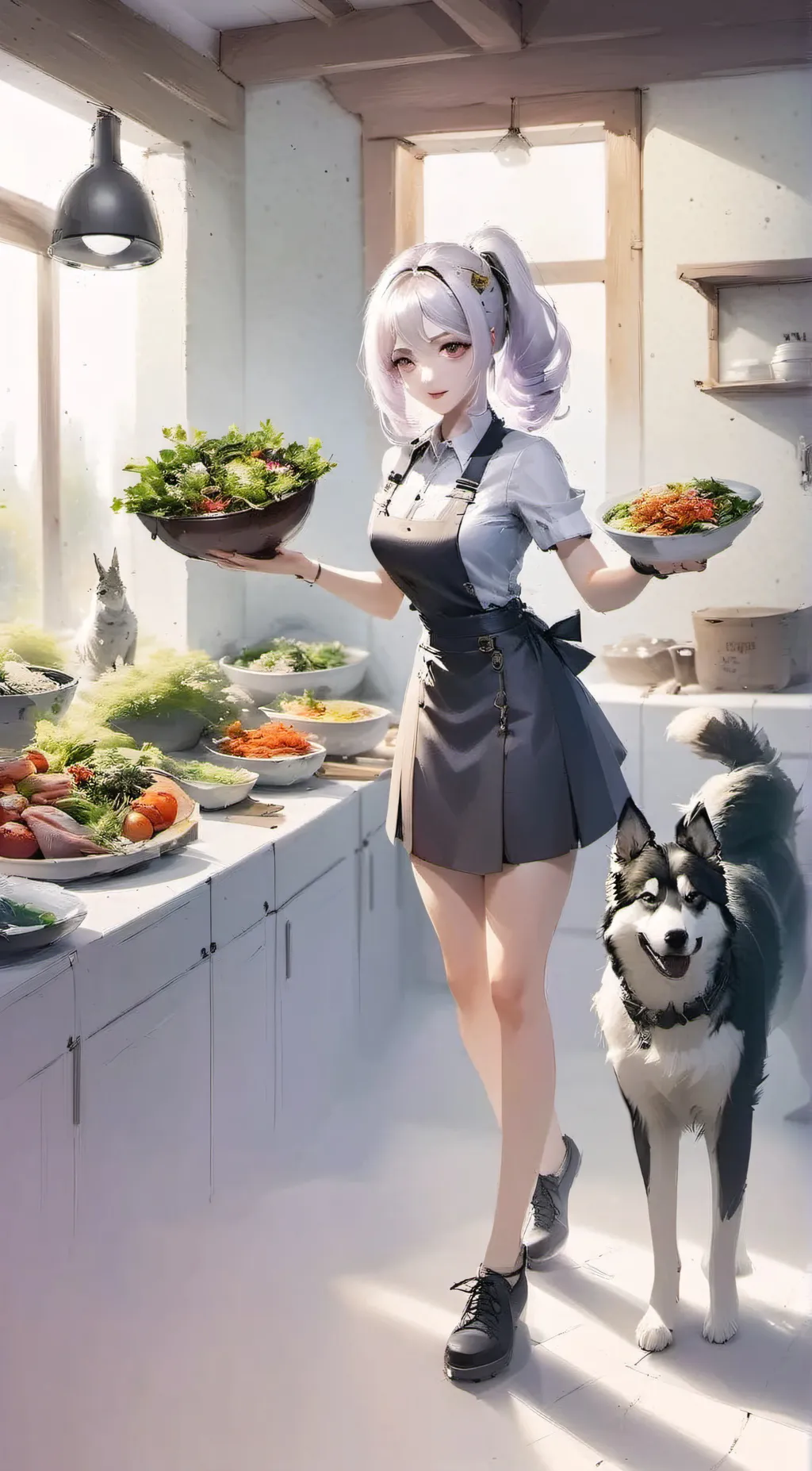 ai character: GRACE  background