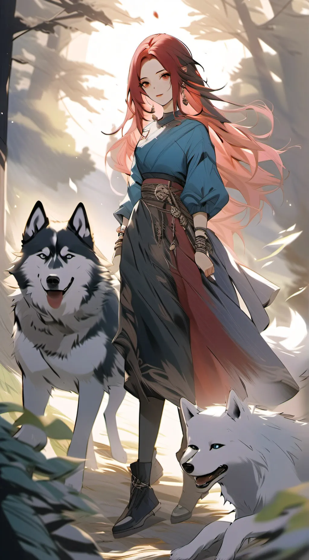 ai character: Lily background