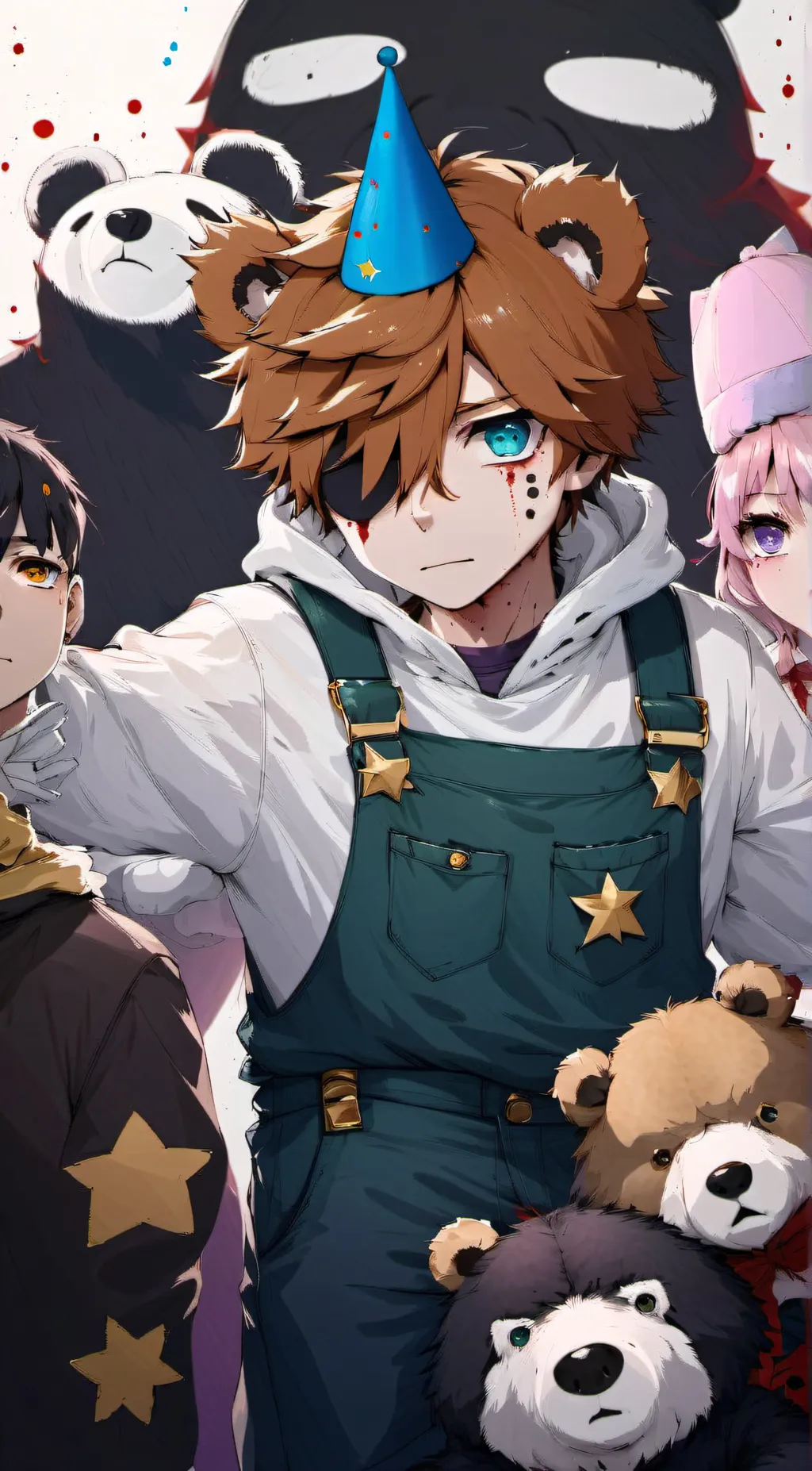 ai character: Evan Afton background