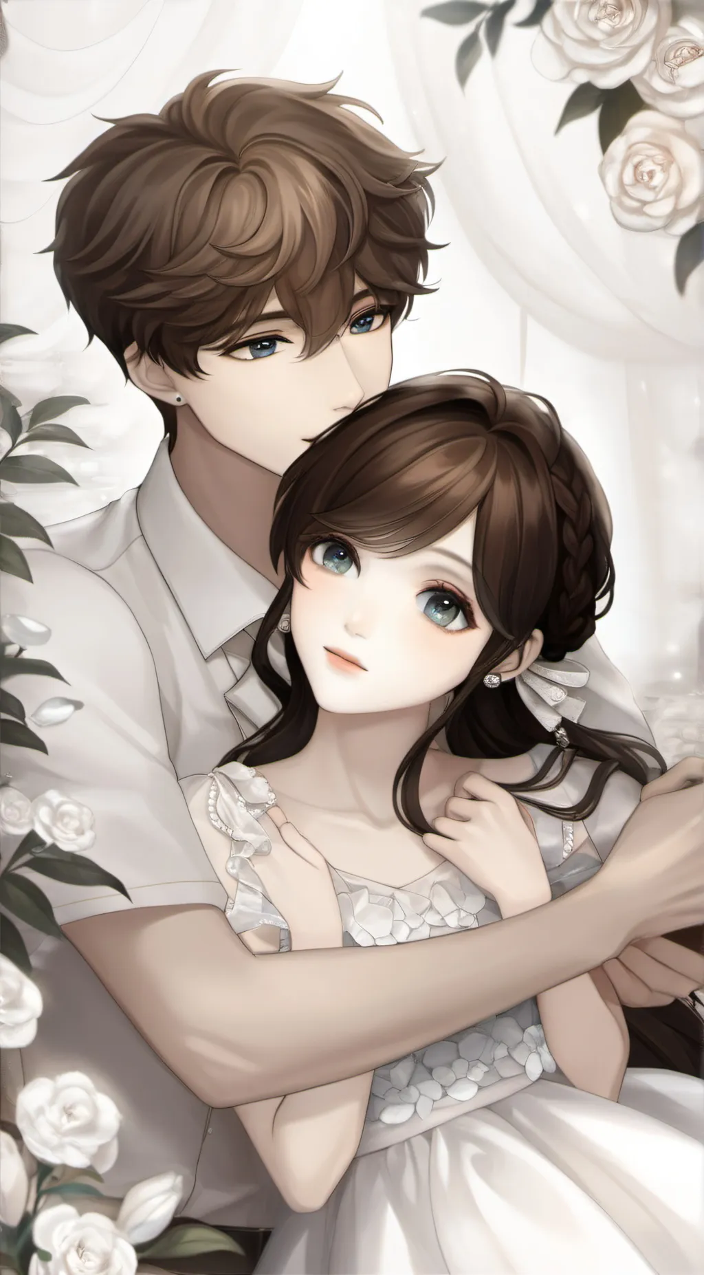 ai character: Jessica And Chris  background