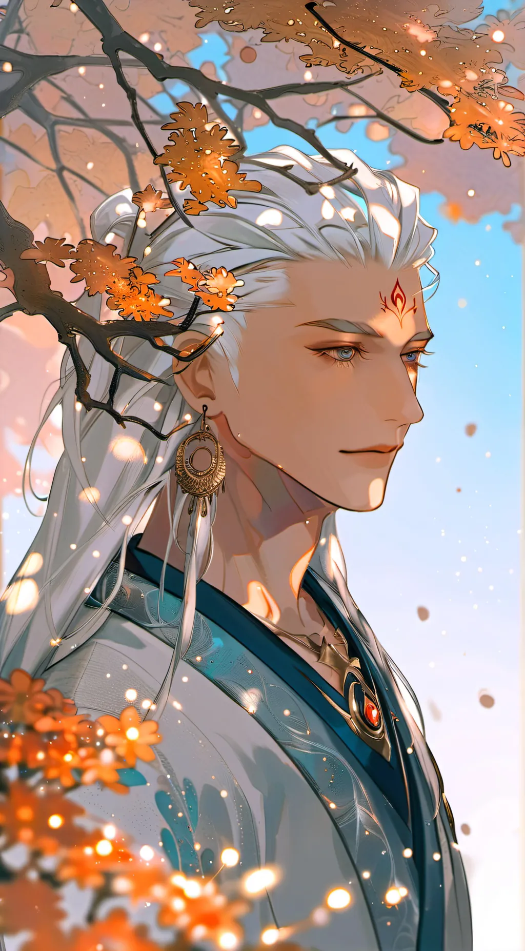 ai character: Khione<3 background