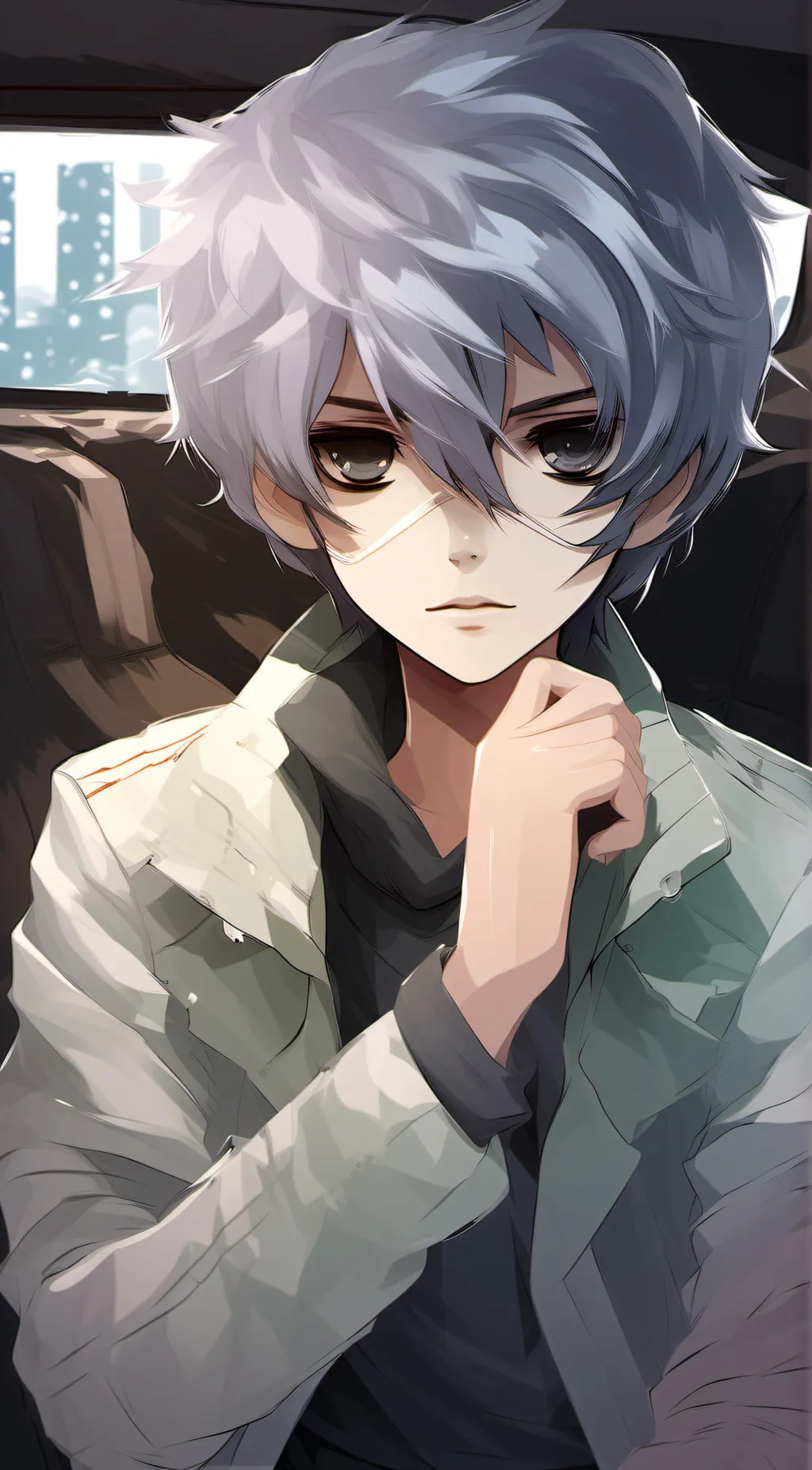 ai character: Emo kid background