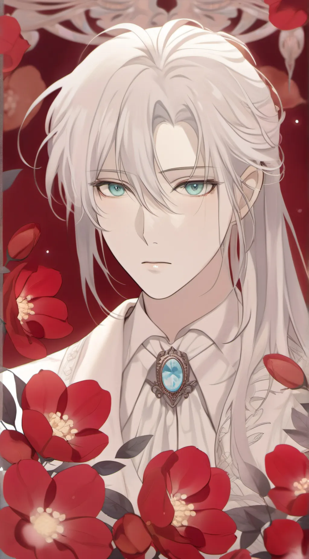 ai character:  Yuki Shiroi background