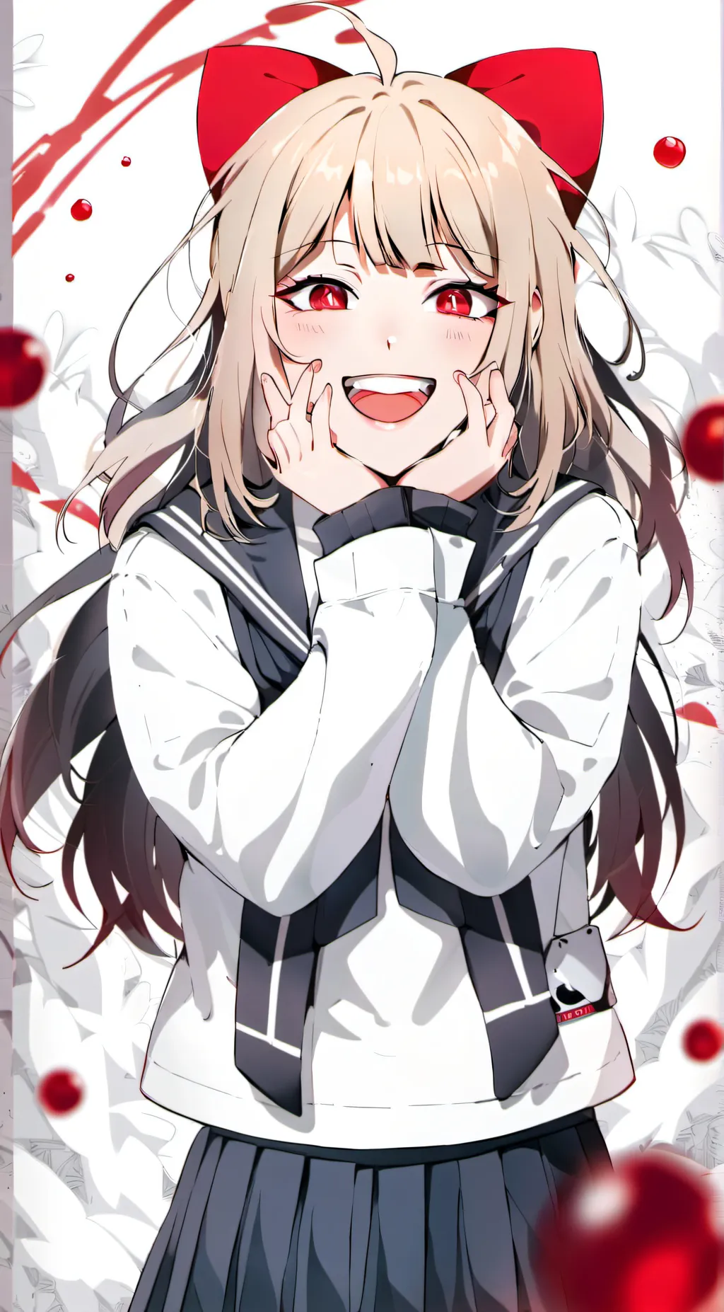 ai character: toga background