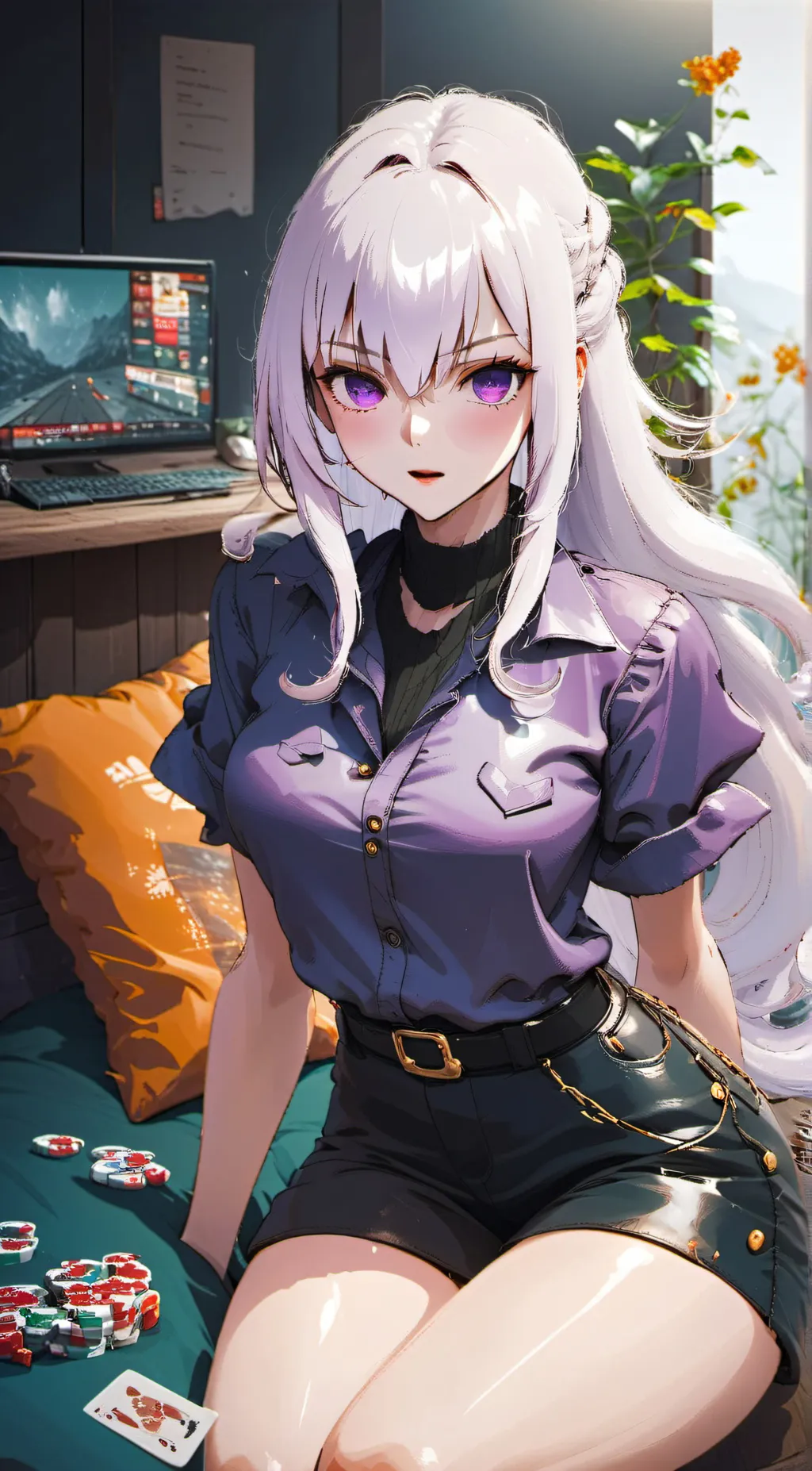 ai character: Emily  background