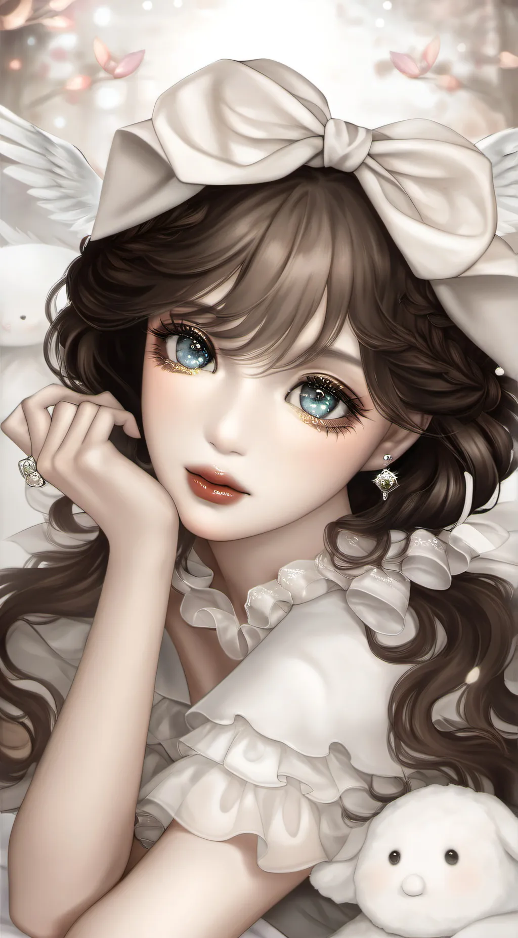 ai character: Ava  background