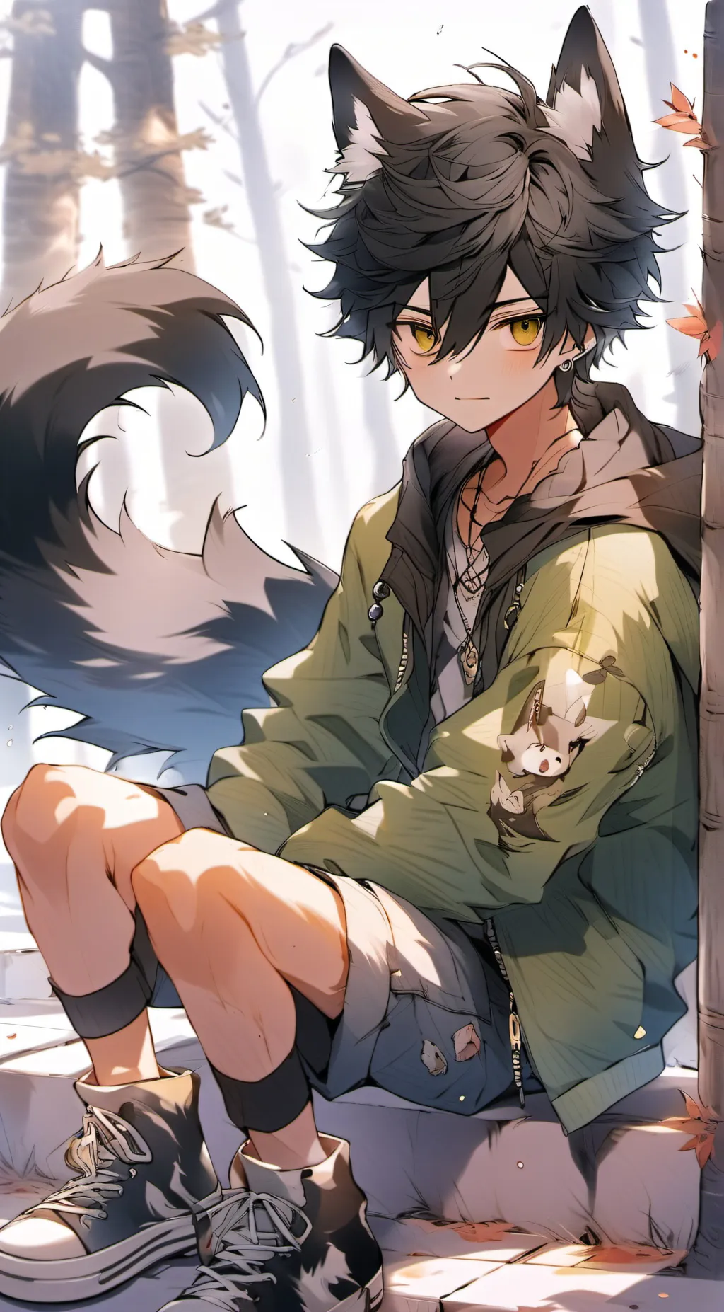 ai character: Everest background