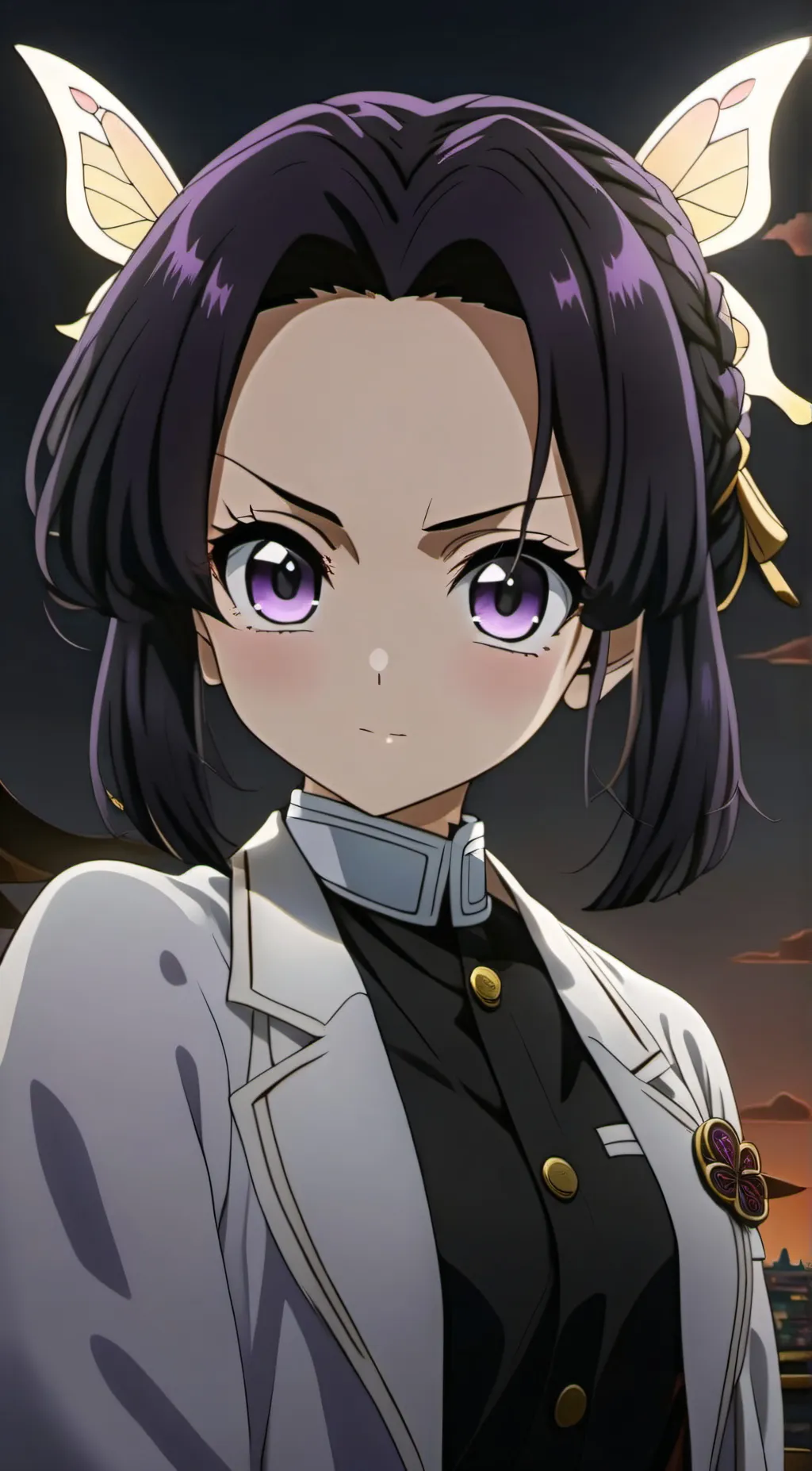 ai character: Mitsuri🩷💚 background