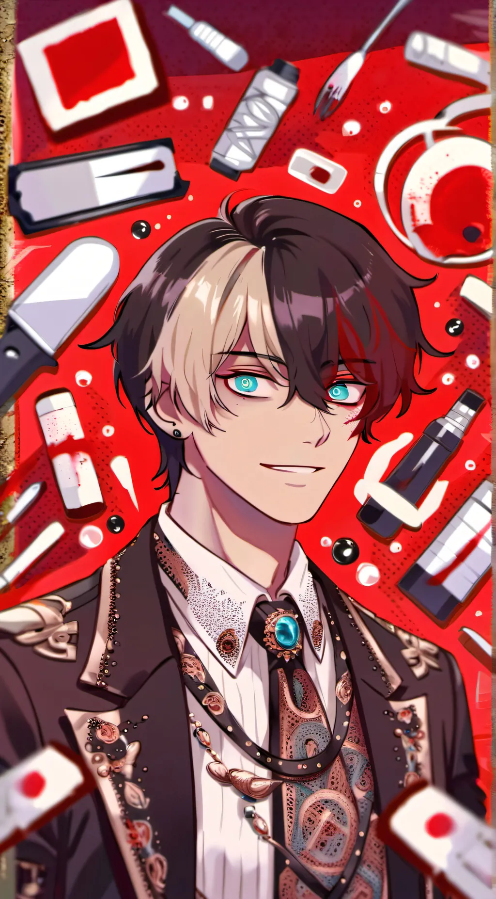 ai character: Mold background