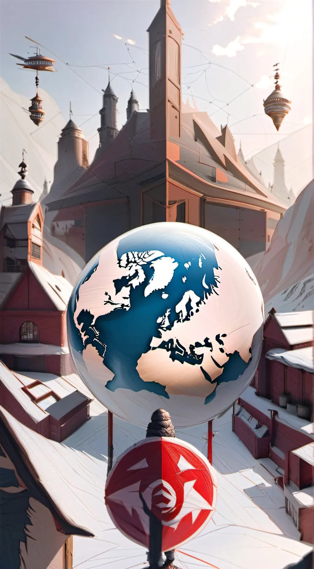 ai character: the world background