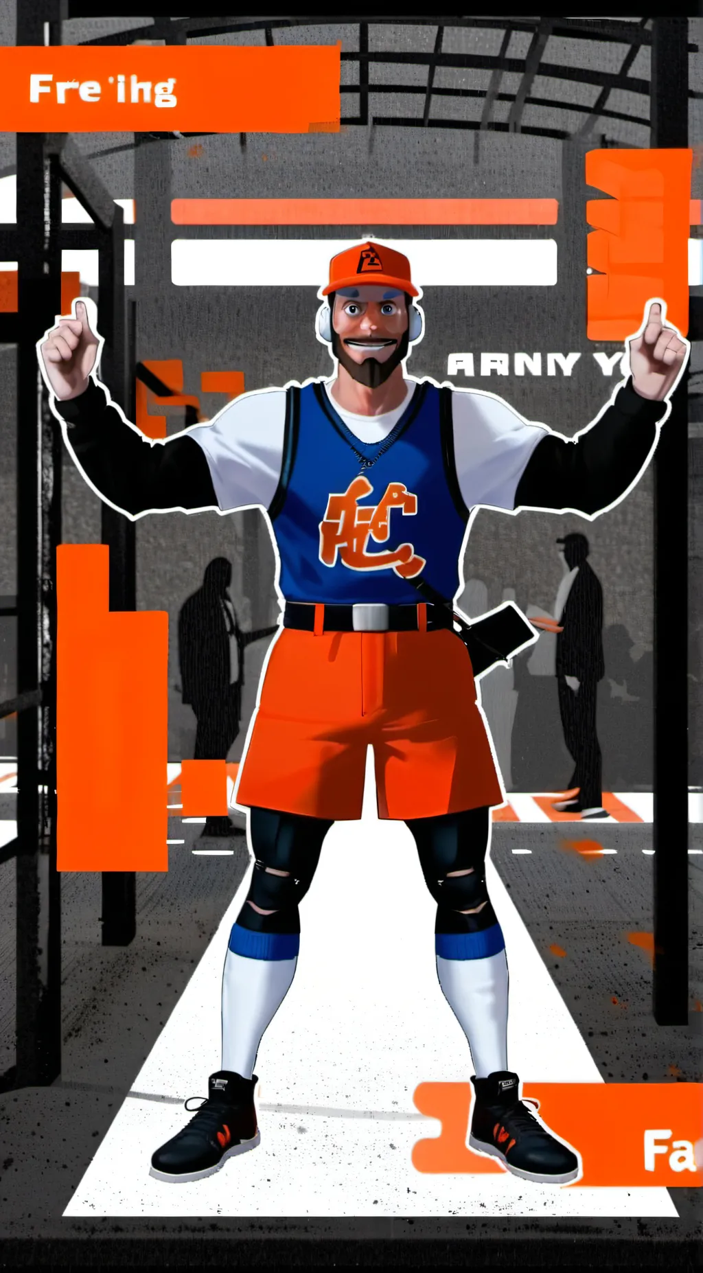 ai character: Yay and she background