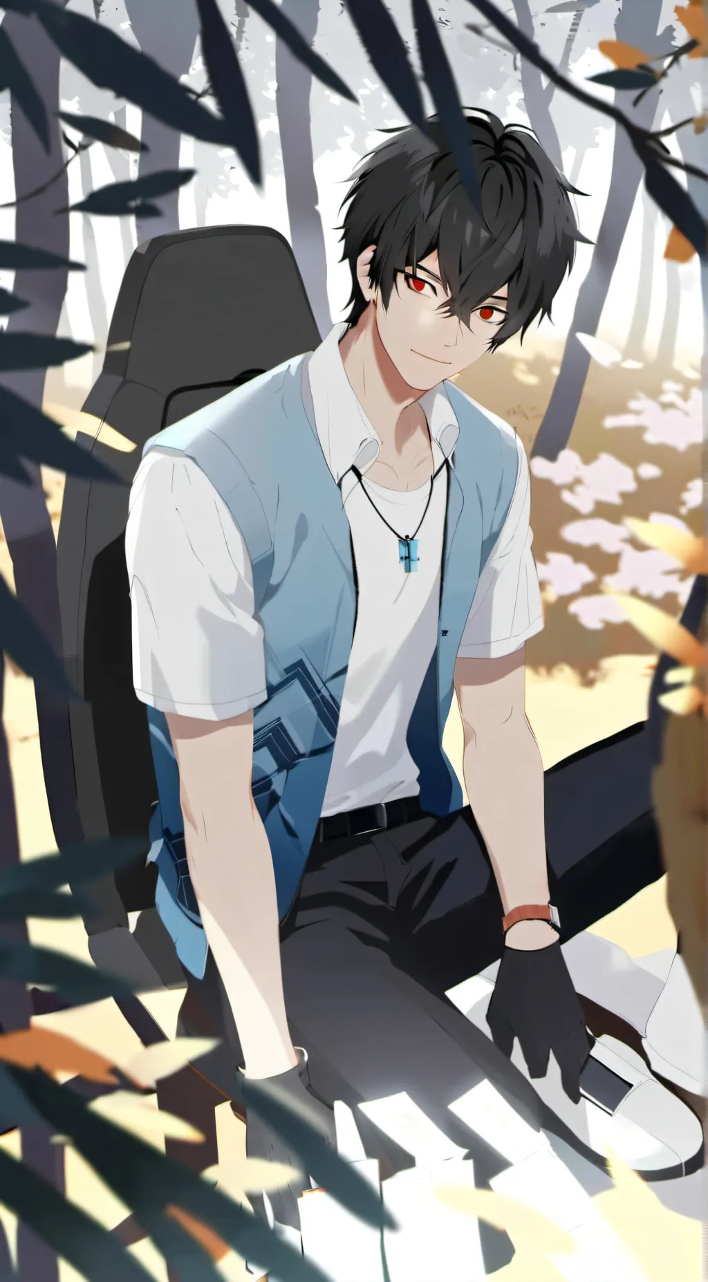 ai character: Harigo background