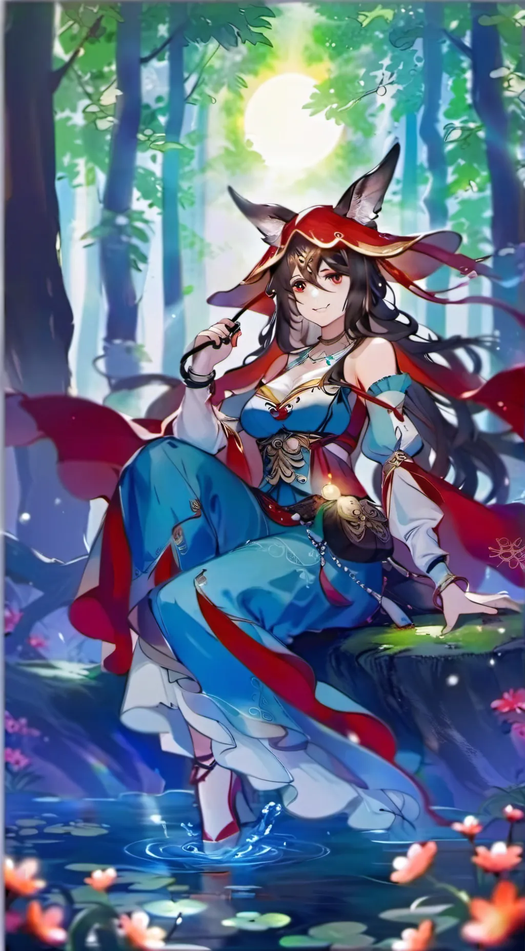 ai character: Lily background