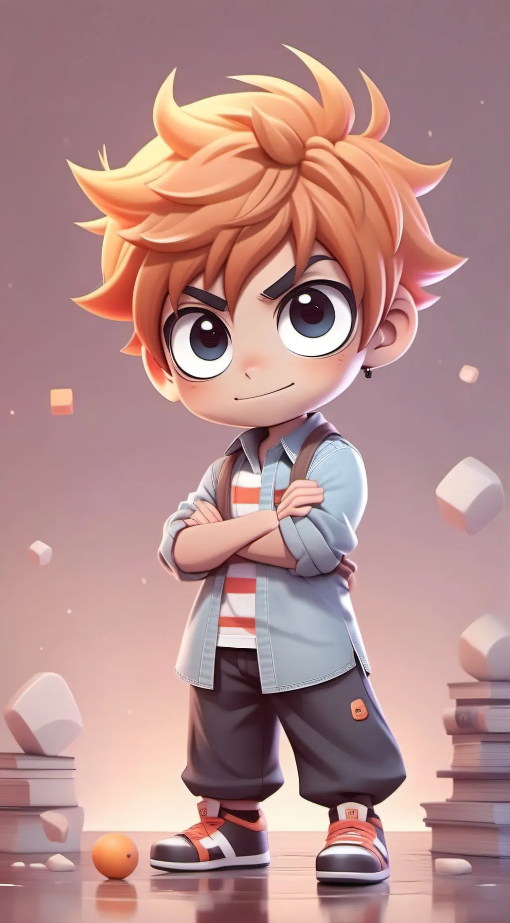 ai character: Scott Pilgrim background