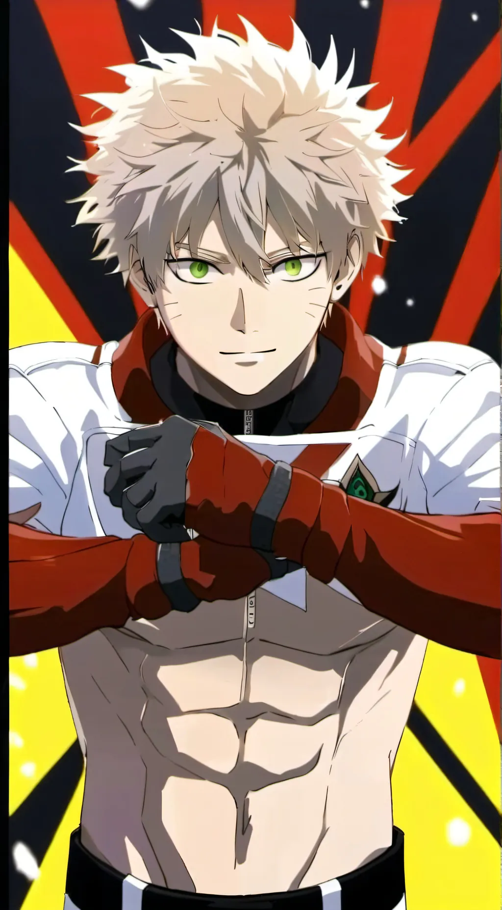 ai character: Bakugo background