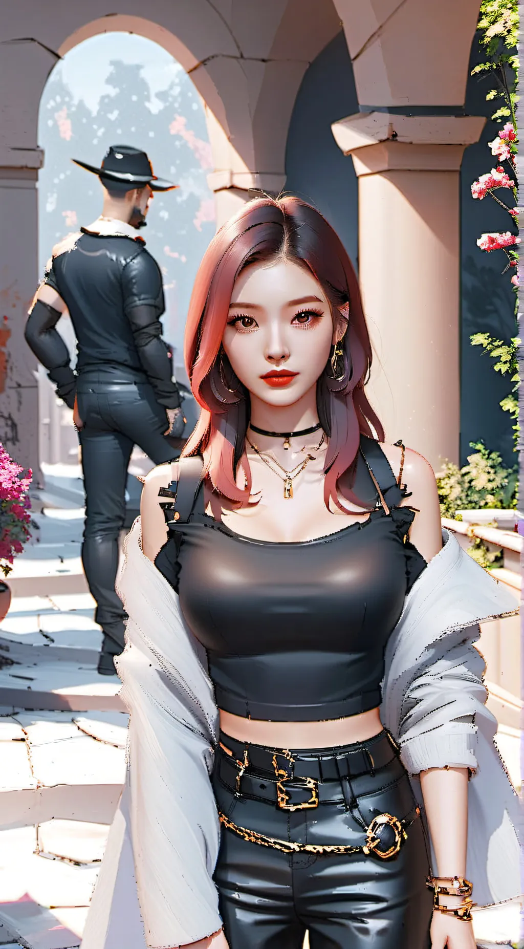 ai character: June background