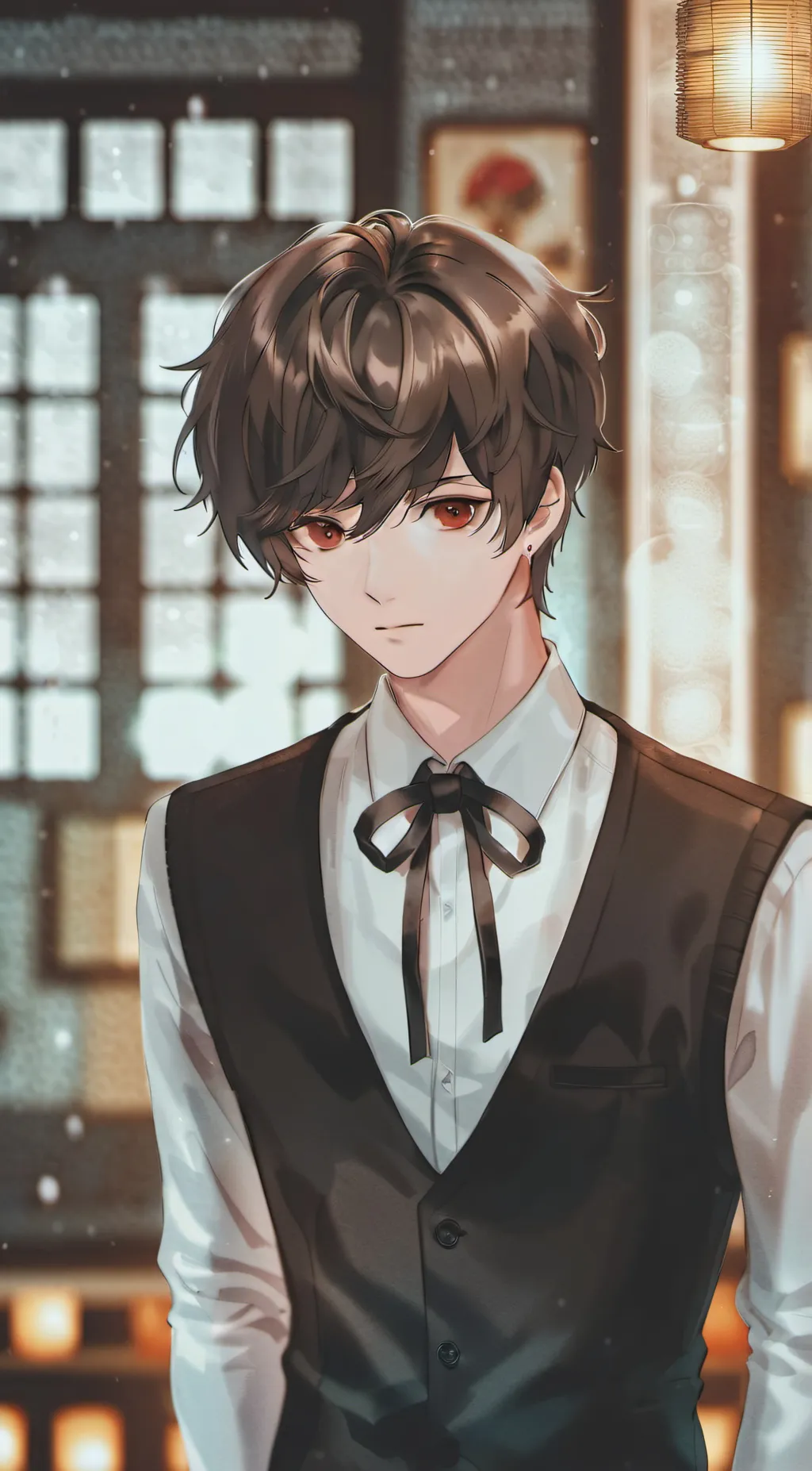 ai character: Jayson  background