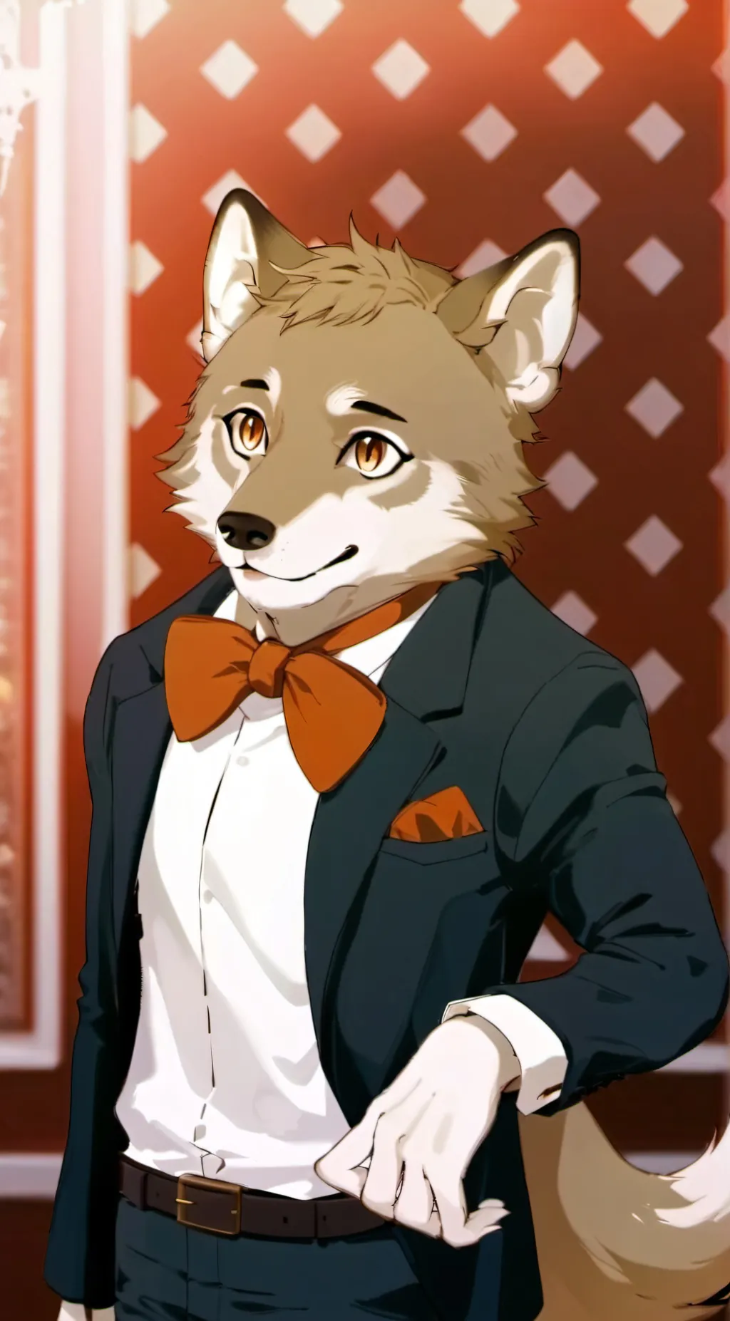 ai character: frattice background