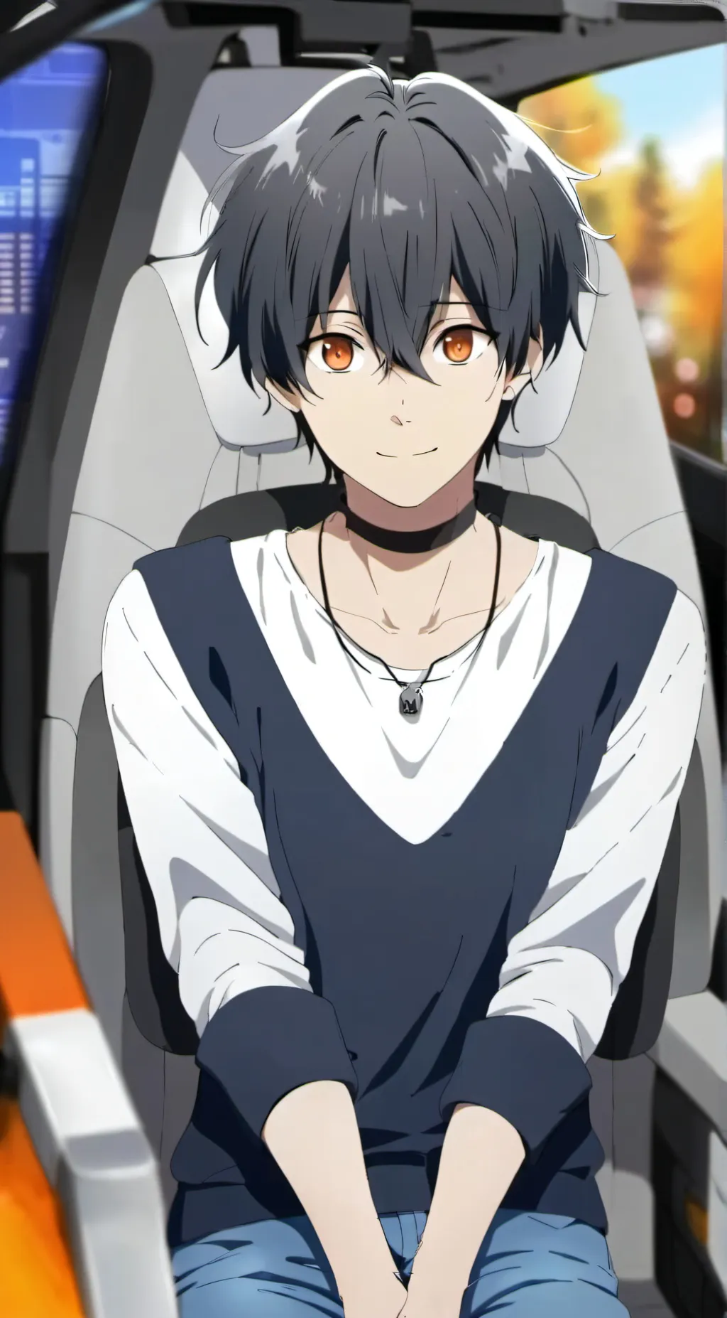 ai character: mark background