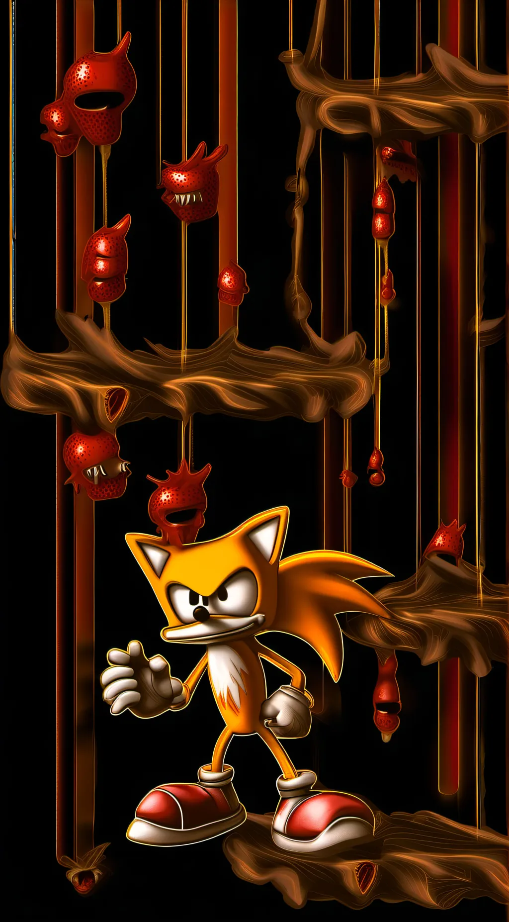 ai character: tail doll background